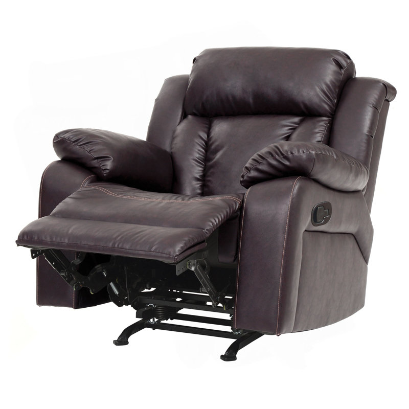 Fauteuil inclinable berçant Cozy, Marron foncé