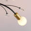 10-Light 78cm Semi Flush Mount