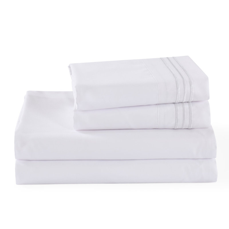 Ensemble de literie 3/4 pièces, White, Double