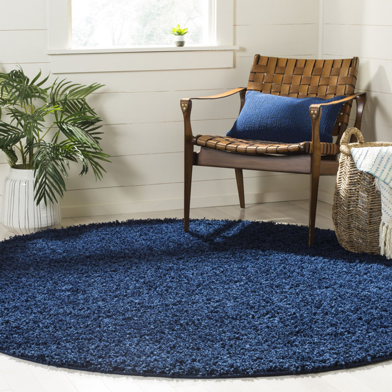 Oceanne Shag Performance Solid Color Rug, Rectangle 3' x 5'