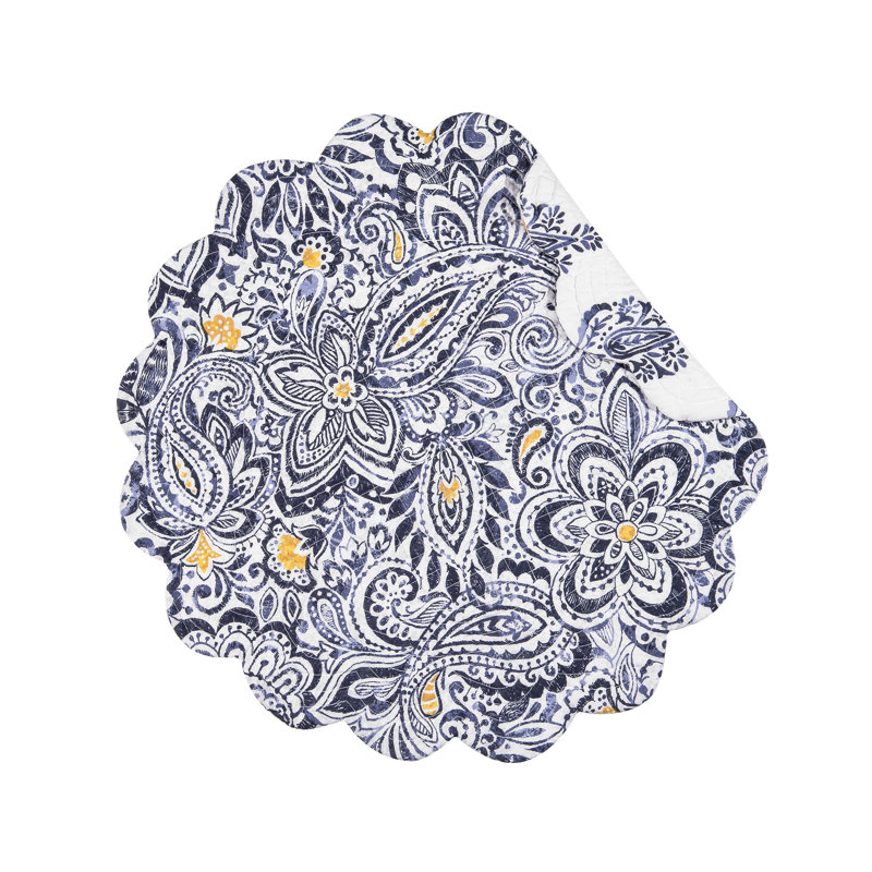 Buela Serena Round Cotton Placemat