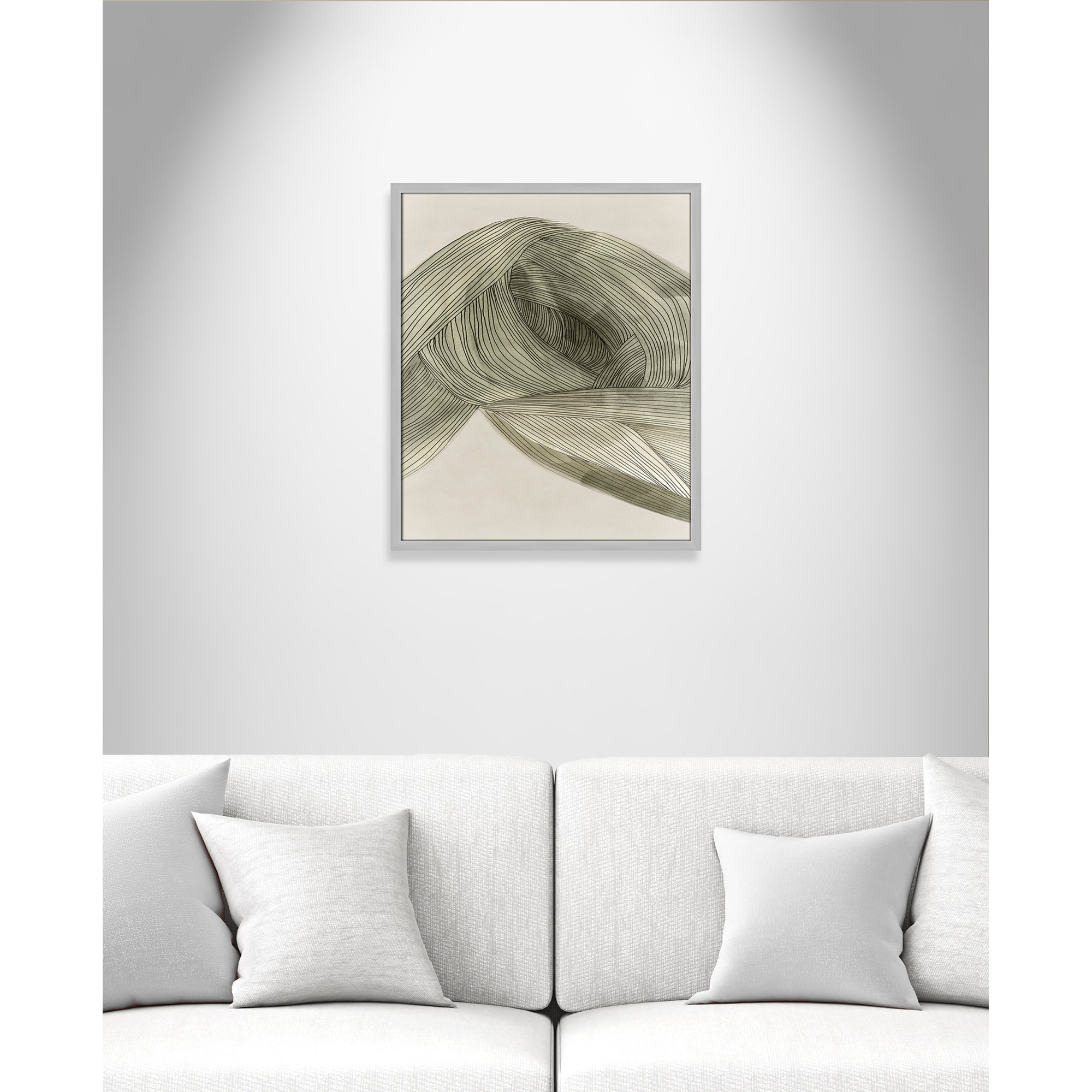 Dreaming In Pastel I, 25.5" H x 21.5" W x 0.75" D, Matte Silver
