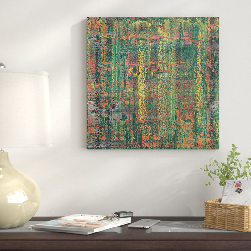 « two joints », impression sur toile, H 12 po x l 12 po x P 1,5 po, Toile tendue, Pas de tapis