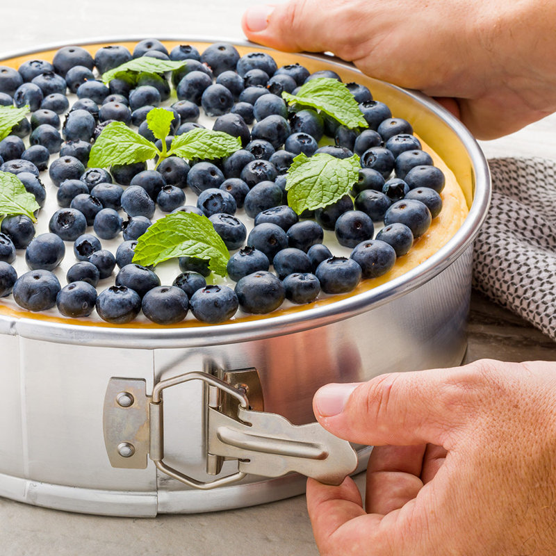 Moule à gâteau en aluminium pour restaurant, H 3,25 po x l 10 po x P 10 po