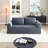 2-In-1 Folding Convertible Sofa Bed With Pull-Out Function And Modular Design For Modern Living Spaces.-760001845-760001855