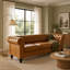 Canapé Chesterfield 3 places en similicuir-1700345094