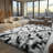 Modern Abstract Plush Carpet Indoor Washable Rug Non-Slip Soft Big Area Rug Fluffy Mat For Home Decor-1949531411