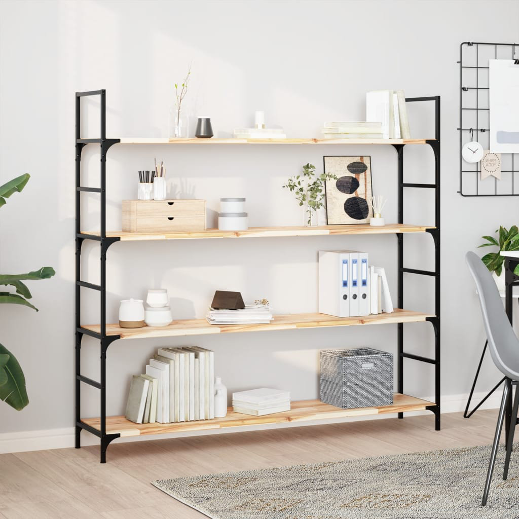 Floating Shelves 3 Pcs Solid Wood Acacia