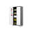 71'' Tall Metal Cabinet With Locking Doors And 4 Adjustable Shelves - Home Garage Storage Heavy Duty Lockable Use