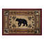 Tapis brun / rouge Southwestern-26909093