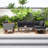 9Pcs Patio Rattan Furniture Set with Weather-Resistant Frame Sofa, Armchair, Ottoman and Coffee Table-1403356118-1403989252