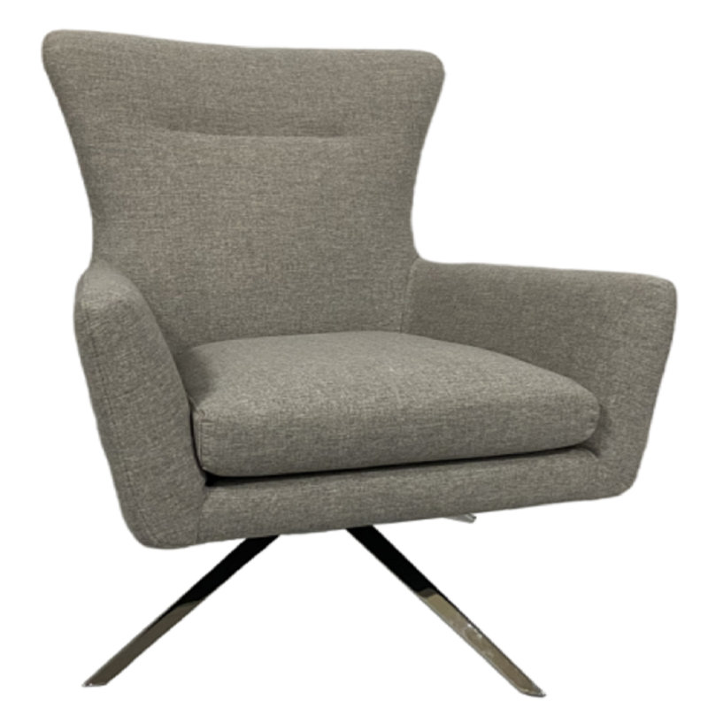 Chaise longue pivotante de 29,9 po Jadayah