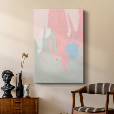 «Blushing Abstract I», galerie sur mesure, Cavas