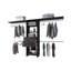 Système d'organisation modulaire pour garde-robe avec tringles à suspension, tablettes et tiroirs, FM Furniture Geek-311514400