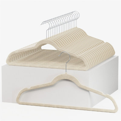 Cintre standard en velours Nolberto