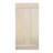 42'' x 84'' Solid Wood Paneled Unfinished without Installation Hardware Kit Barn Door-26909603