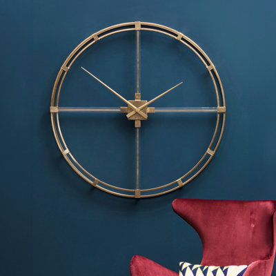 Stotfold Metal Wall Clock
