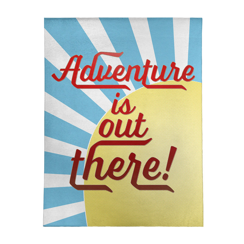 Tapis en polyester fun citation adventure, Rectangle 9 pi x 12 pi