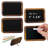 4-Piece Mini Wood Chalkboard Signs