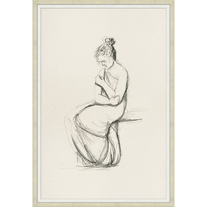 Contemplating Figure 1 Print