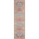 Tapis oriental gris et rose Abbate