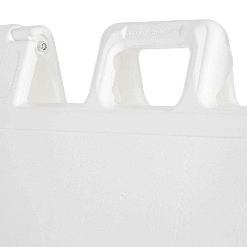 Porte-affiche pliable en plastique pliable, Blanc