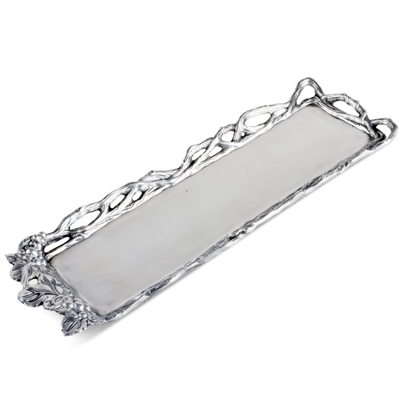 Grape Metal Decorative Tray