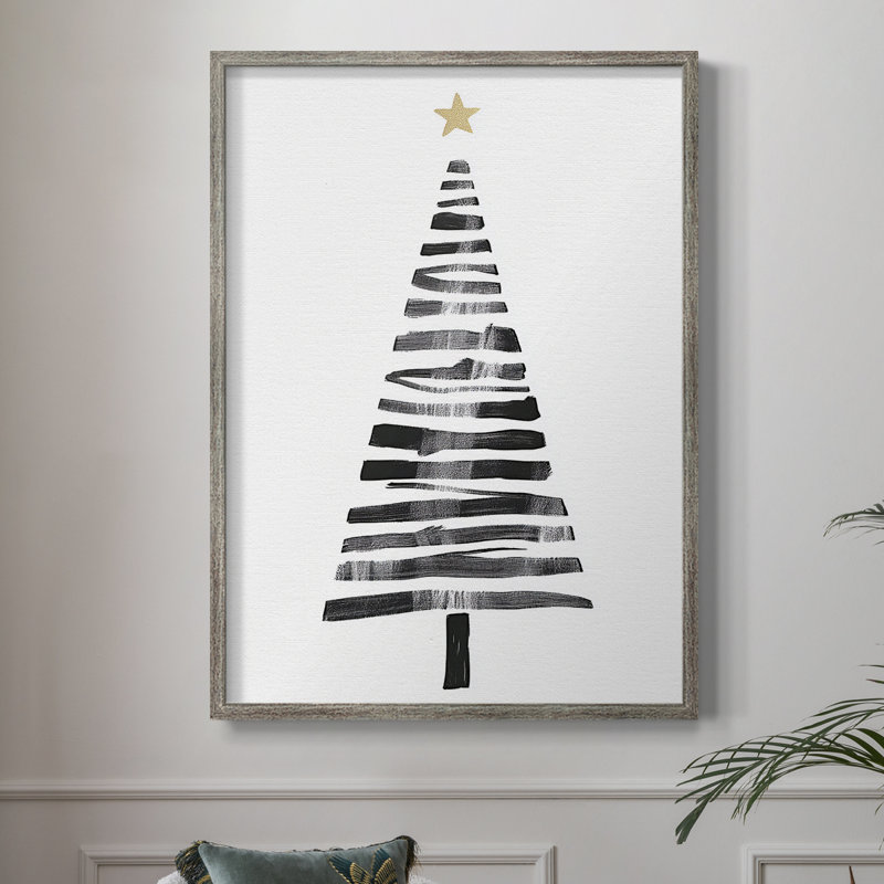 Reproduction d'art encadrée de Noël, LXBII - bois massif, H 11 po x l 9 po