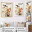 Marfak Asian Art Insectes, corail sur toile-1490798699-1490798613