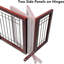 Barrière pour animaux autoportante Erblin