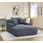 Chaise longue surdimensionnée en velours côtelé Cloudline Cloudline
