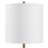Molena Brass & Pearly Stone Table Lamp