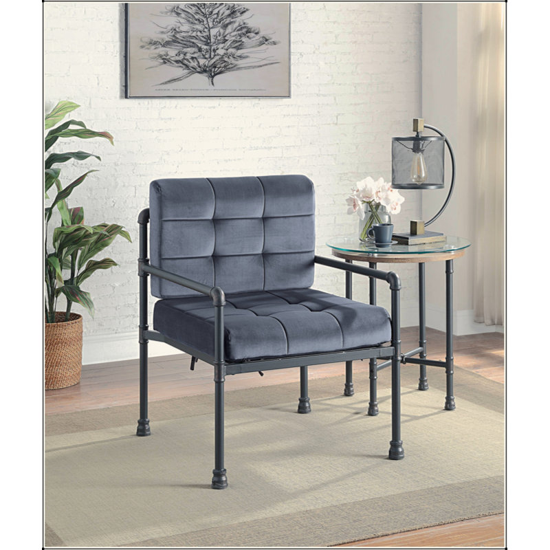 Fauteuil d'appoint Velvet & Sandy