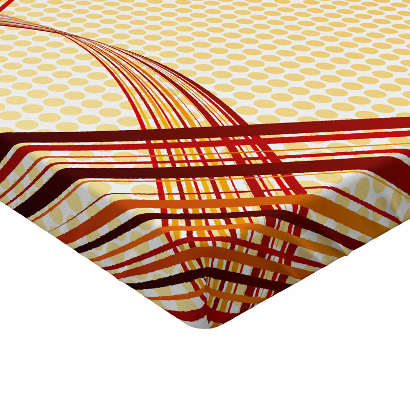 Drap-housse géométrique, Drap-housse de taille double