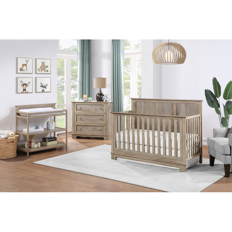 Commode 3 tiroirs Grayson, Alpin rustique