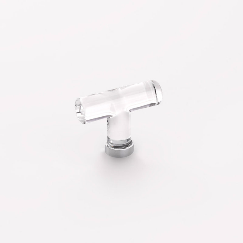 Bar Knob, Polished Chrome