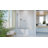 Aqua-Q Swing 58" H Frameless Tub Door-63479338