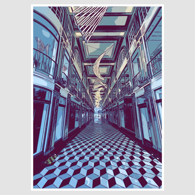 80 Regent Street Wall Decor, 30 cm H x 21 cm W