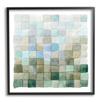 Motif de forme carrée aux tons de terre par Emma Caroline
