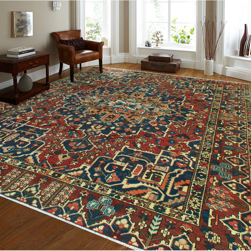 Jamykal One-of-a-Kind 9'10" X 11'5" 1980s Wool Area Rug