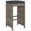 Tabourets de bar avec coussins 2 pièces Ebern Designs-819350840-819350727