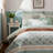 9 Piece Comforter Set Aqua