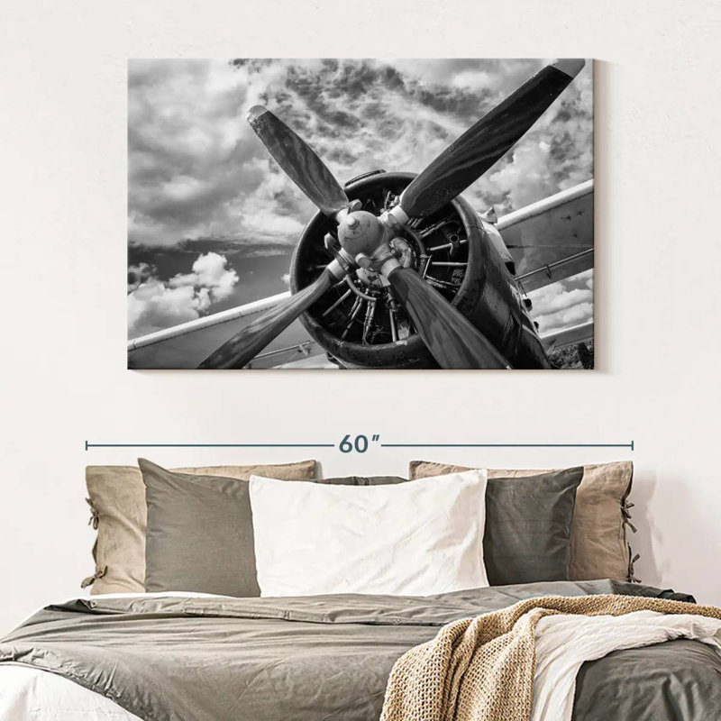 Mehar Monochrome Propeller, 34" H x 51" W
