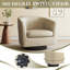 72Cm Wide Swivel Barrel Chair-1614842754