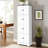 Tall Storage Cabinet With 8 Doors And 4 Shelves, Wall Storage Cabinet For Living Room, Kitchen, Office, Bedroom, Bathroom, White-71030723
