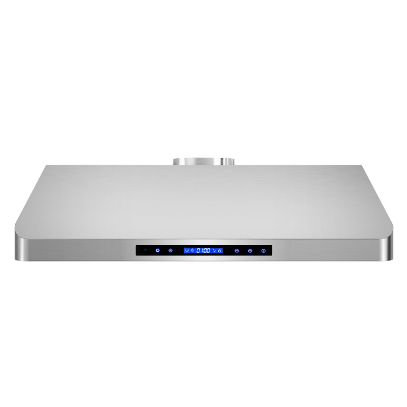 Hotte sous un meuble à conduit 30 po Cosmo, commande tactile, lumières DEL, acier inoxydable Cosmo