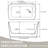 Stone Resin Freestanding Bath Tub with Overflow and Pop-up Drain