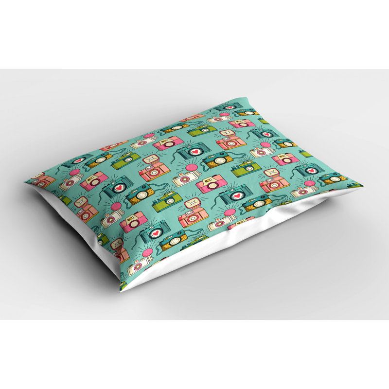 Retro Polyester Sham Set, Twin