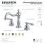 Heritage Widespread Bathroom Faucet with Drain Assembly-90612045