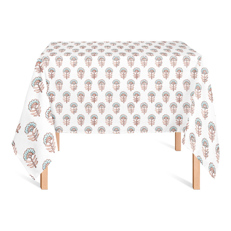Floral Tablecloth, 58" L x 58" D